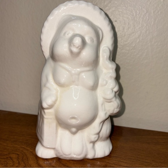 Other - Vintage Tanuki Bear Collectible Beverage Tiki Mug Vase Ceramic 4”x3”x7”